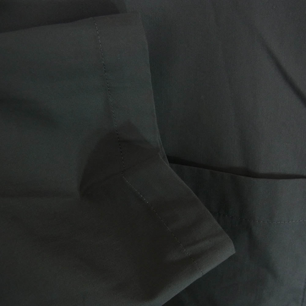 GRAPHPAPER グラフペーパー 23AW GM232-50055B Solotex Twill L/S Oversized Box Shirt ソロテックス ツイル オーバーサイズ 長袖 ボックス シャツ グレー系 F【美品】【中古】