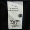 GRAPHPAPER グラフペーパー 23SS GM231-50159 High Gauge Jersey L/S Yoke Shirt ハイゲージ ジャージー 長袖 ヨーク シャツ ブラック系 F【中古】