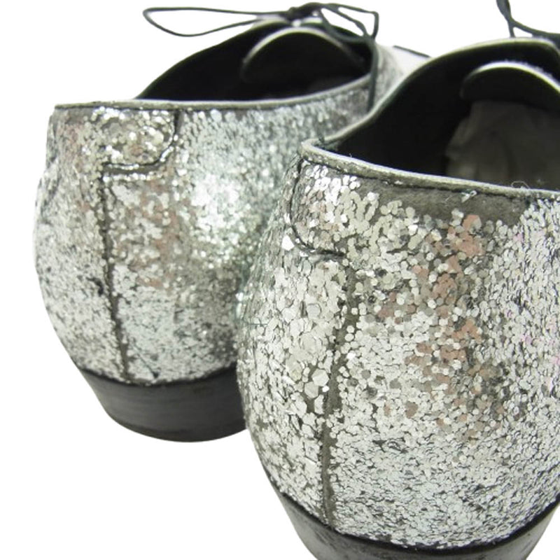 CELINE セリーヌ SA0199 グリッター ラメ ポインテッドトゥ レース