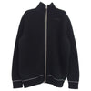 MAISON MARGIELA メゾンマルジェラ 21AW S62GP0047 MM6 エムエムシックス ドライバーズニット フルジップ カーディガン ブラック系 S【中古】