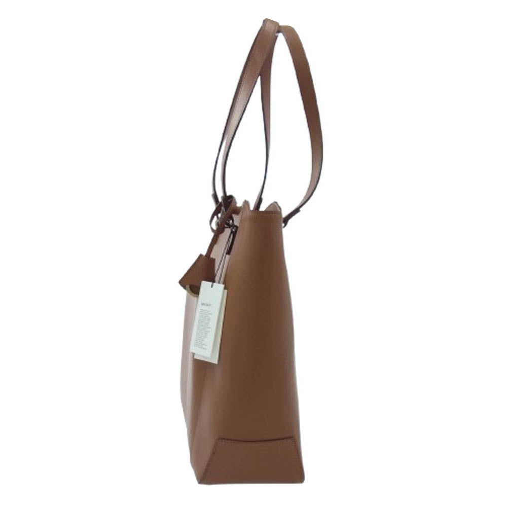 aniary アニアリ 33-02000 S-Film Leather レザー ビジネス トートバッグ キャメル ブラウン系【新古品】【未使用】【中古】