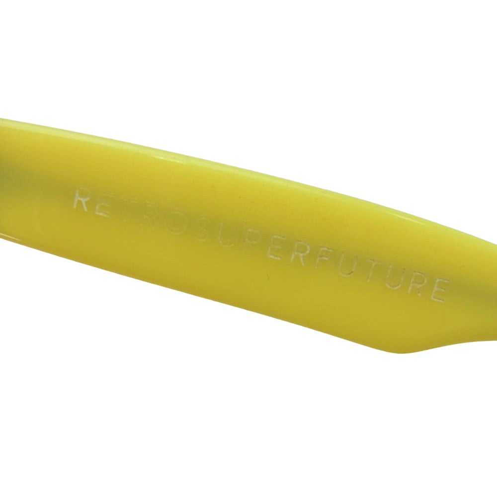 レトロスーパーフューチャー サングラス アイウェア イエロー系【中古】