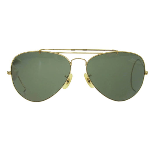 Ray-Ban レイバン B&L社製 ティアドロップ サングラス ゴールド系【中古】