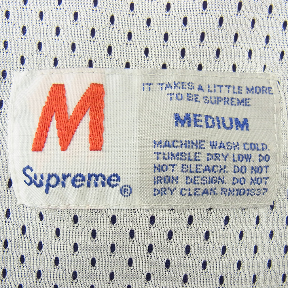 Supreme シュプリーム 00s Blacktop Classic Mesh Basketball Jersey ブラックトップ クラシック メッシュ リバーシブル バスケットボール ジャージ タンクトップ パープル系 M【中古】