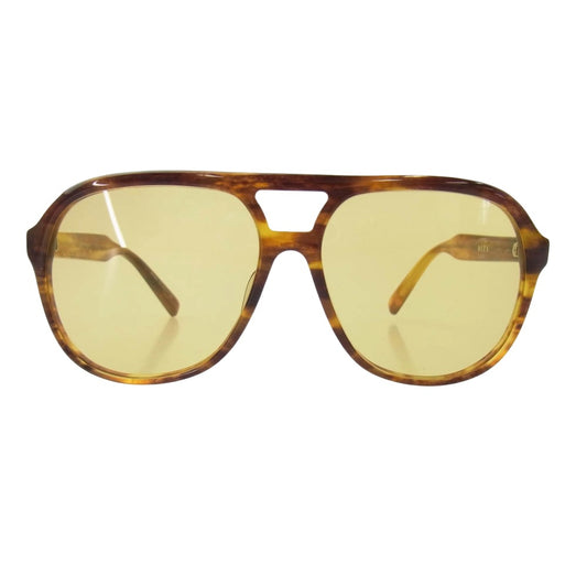 DITA ディータ super genius スーパージーニアス サングラス ブラウン系 59□15-143【中古】