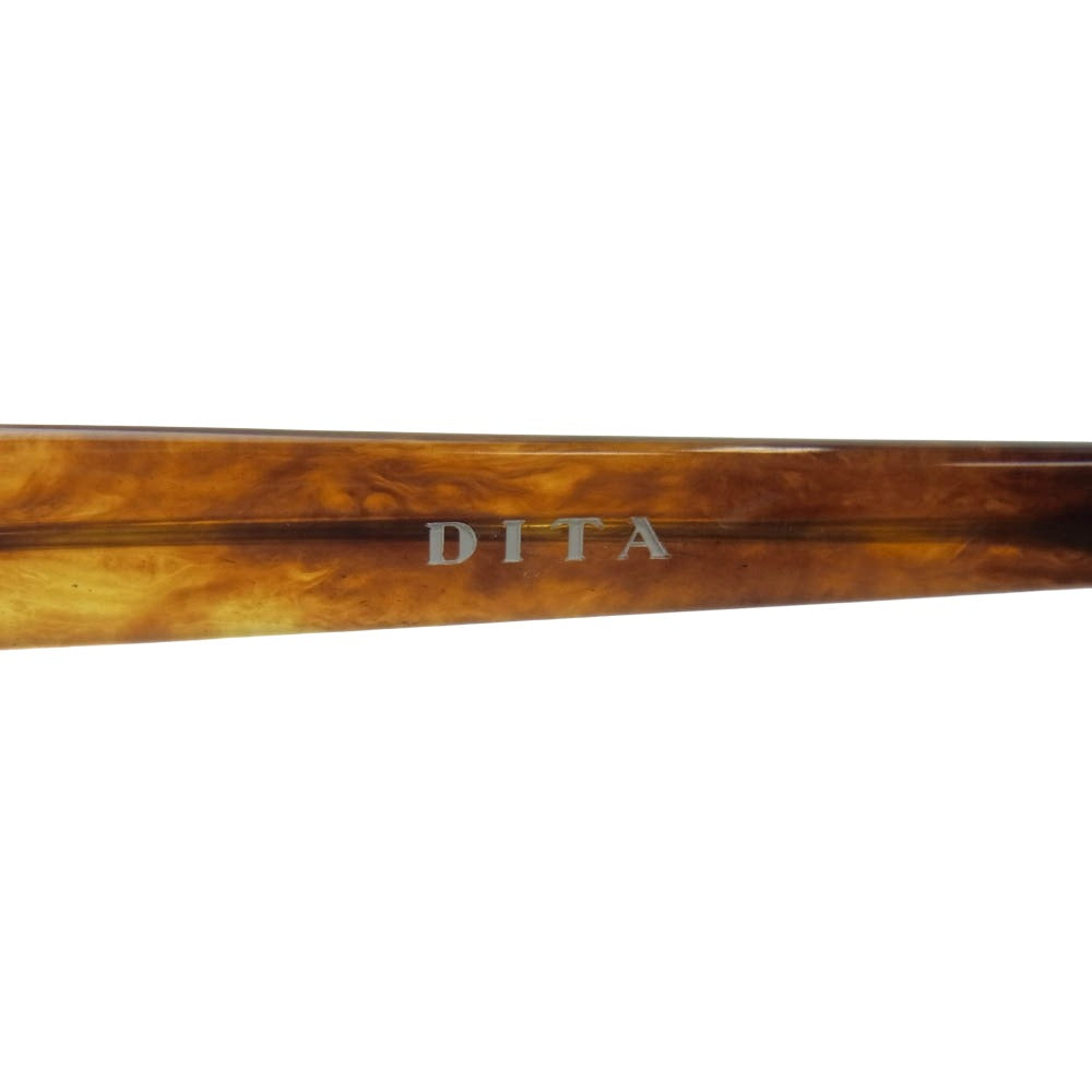 DITA ディータ super genius スーパージーニアス サングラス ブラウン系 59□15-143【中古】