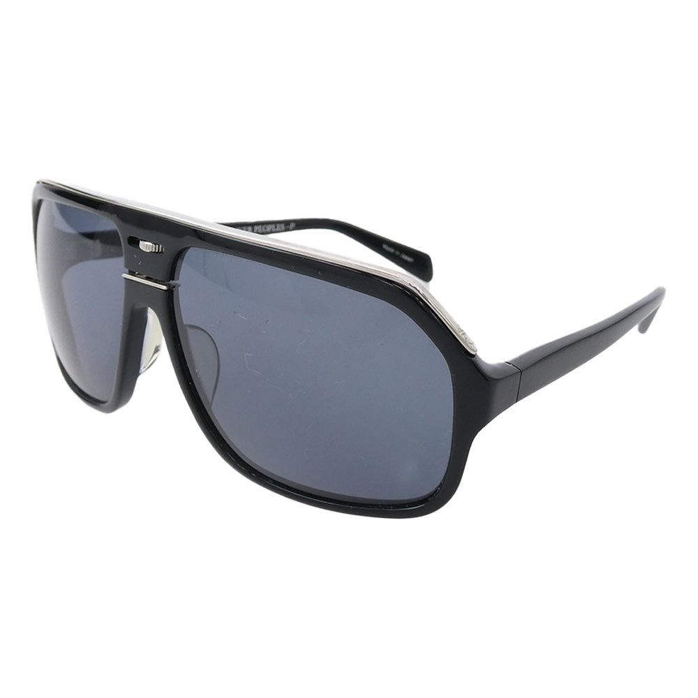 KRIS VAN ASSCHE クリスヴァンアッシュ × OLIVER PEOPLES オリバーピープルズ ダブルブリッジ サングラス ブラック系 62□13-127【中古】