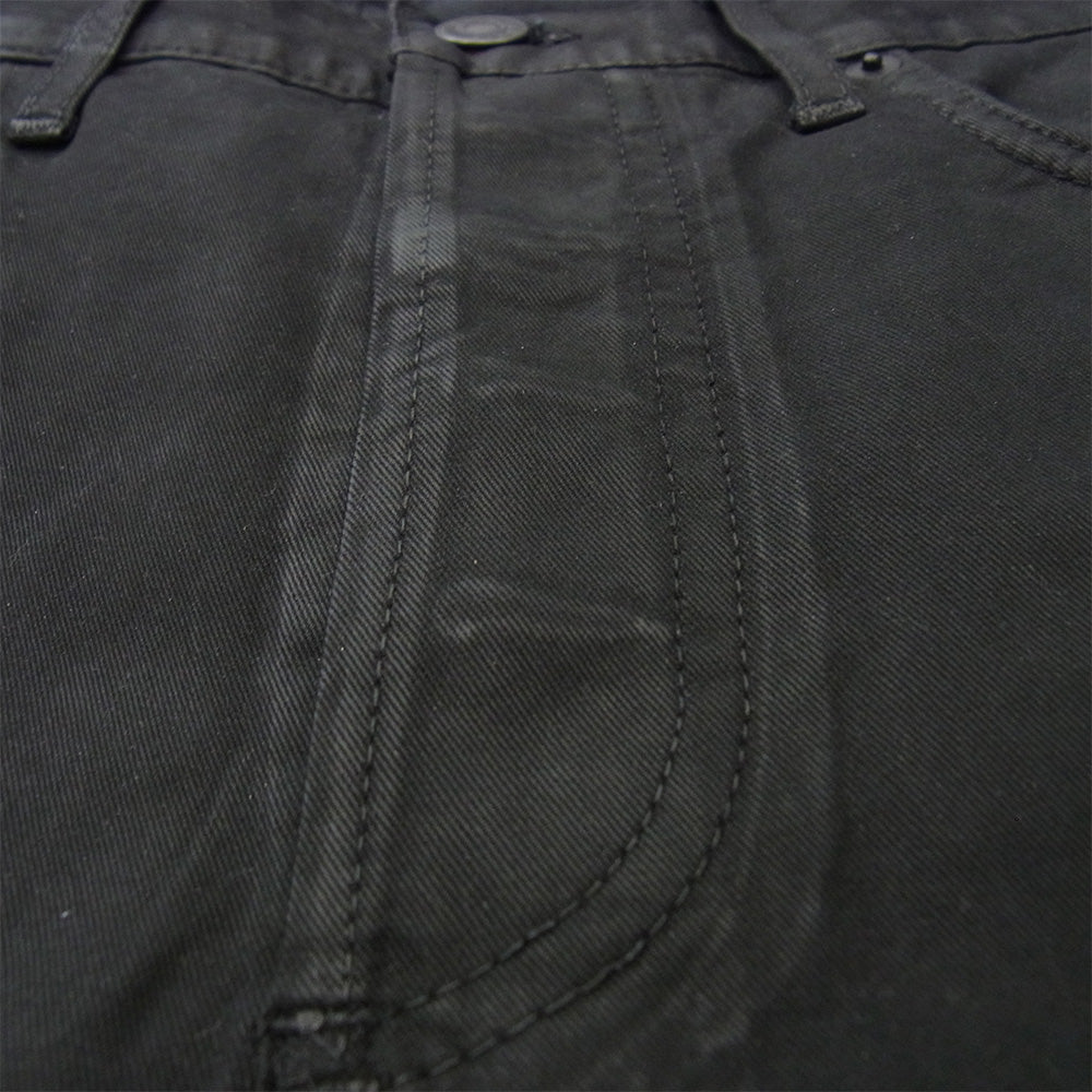 DIOR HOMME ディオールオム 8H3111080909 コーティング ストレッチ スキニー パンツ ブラック系 32【中古】