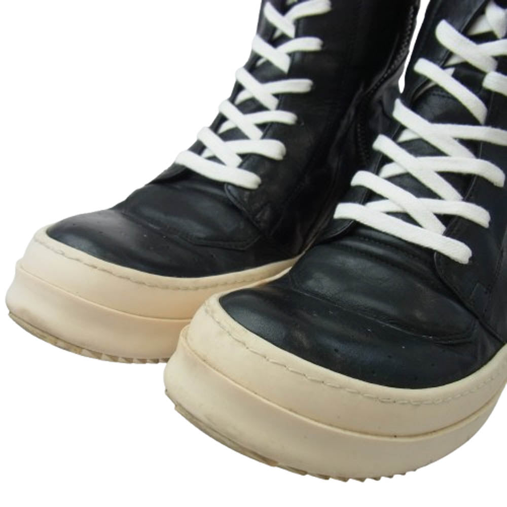 Rick Owens リックオウエンス GEO BASKET ジオバスケット 初期 スニーカー ブラック系 45【中古】