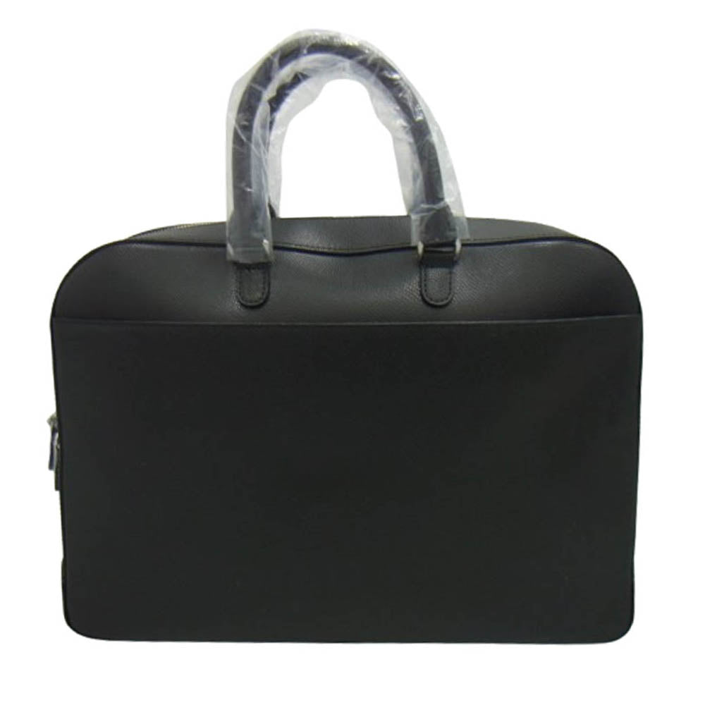 aniary アニアリ 33-01000 Brief S-Film Leather ビジネスバッグ ブリーフケース ブラック系【新古品】【未使用】【中古】