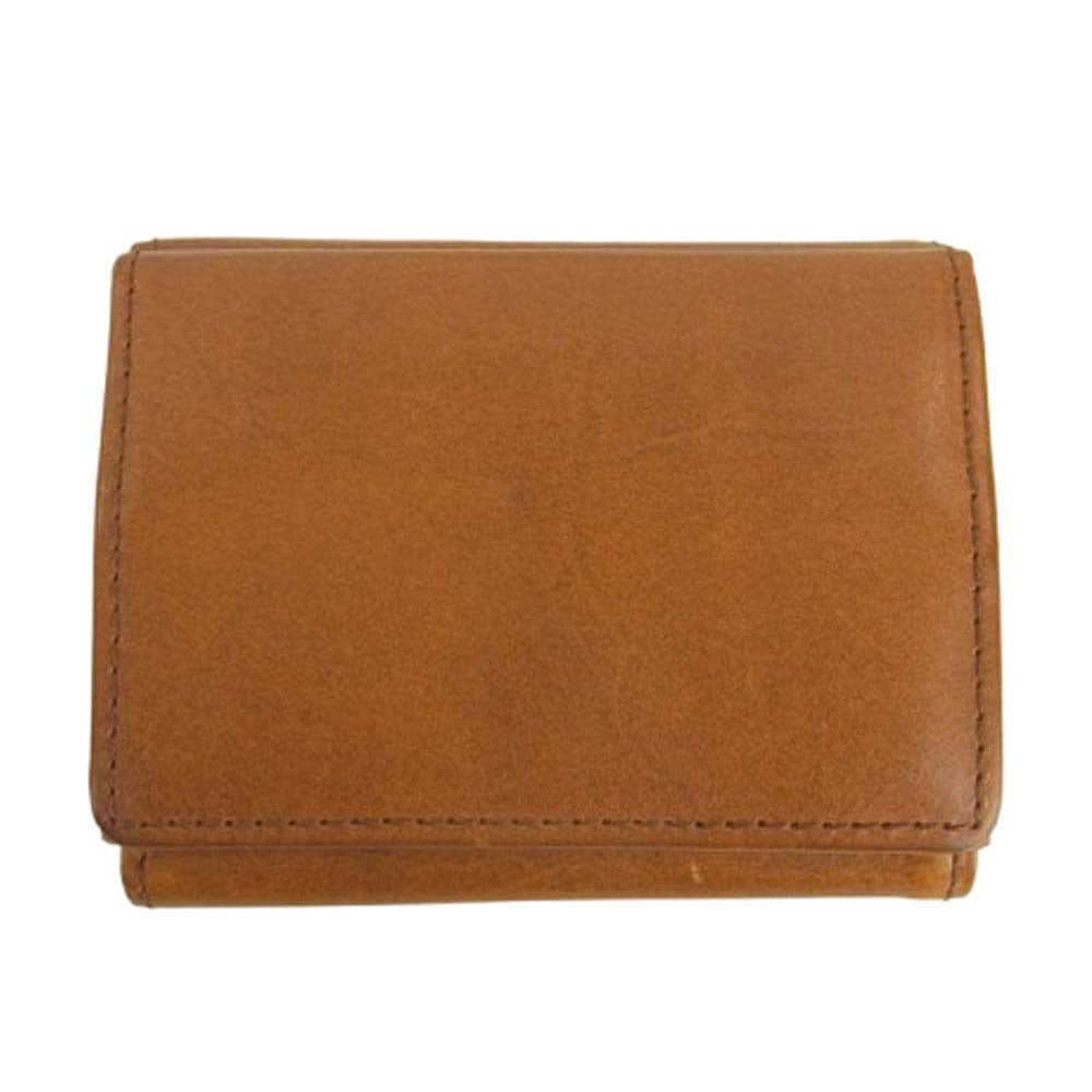 スロウ herbie hold mini wallet ハービー ホールド ミニ ウォレット 財布 ブラウン系【中古】