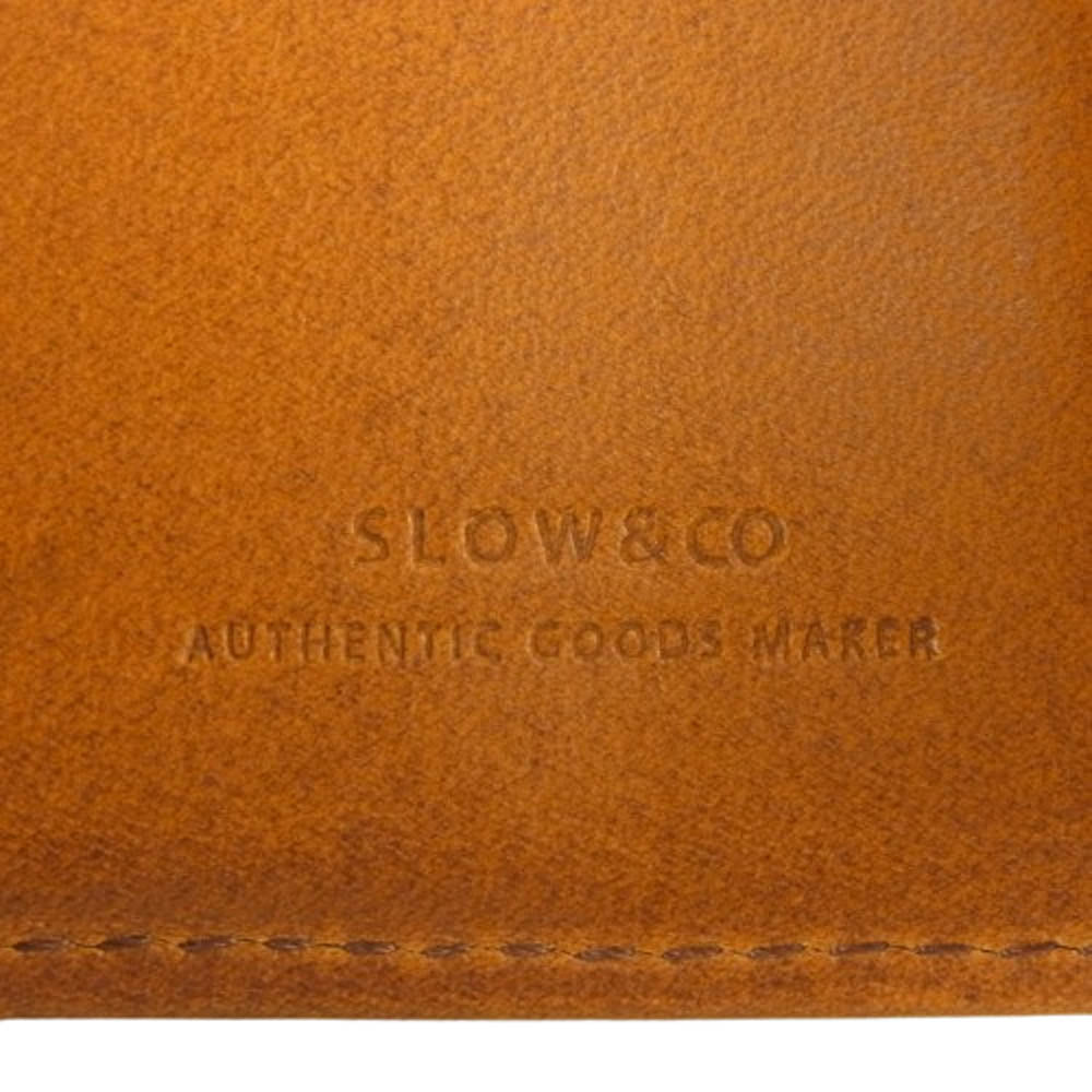 スロウ herbie hold mini wallet ハービー ホールド ミニ ウォレット 財布 ブラウン系【中古】