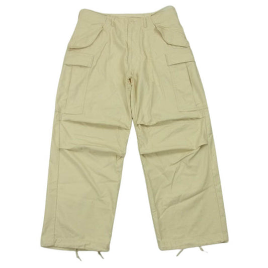 WAIPER ワイパー 24WP111 米軍 M-65 フィールド カーゴ パンツ 初期型 NATURAL コットン 中国製 ベージュ系 S【中古】