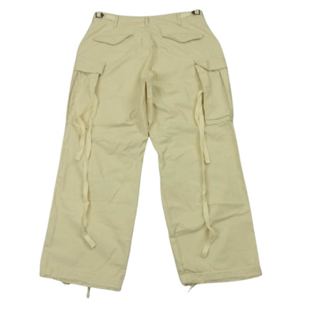 WAIPER ワイパー 24WP111 米軍 M-65 フィールド カーゴ パンツ 初期型 NATURAL コットン 中国製 ベージュ系 S【中古】