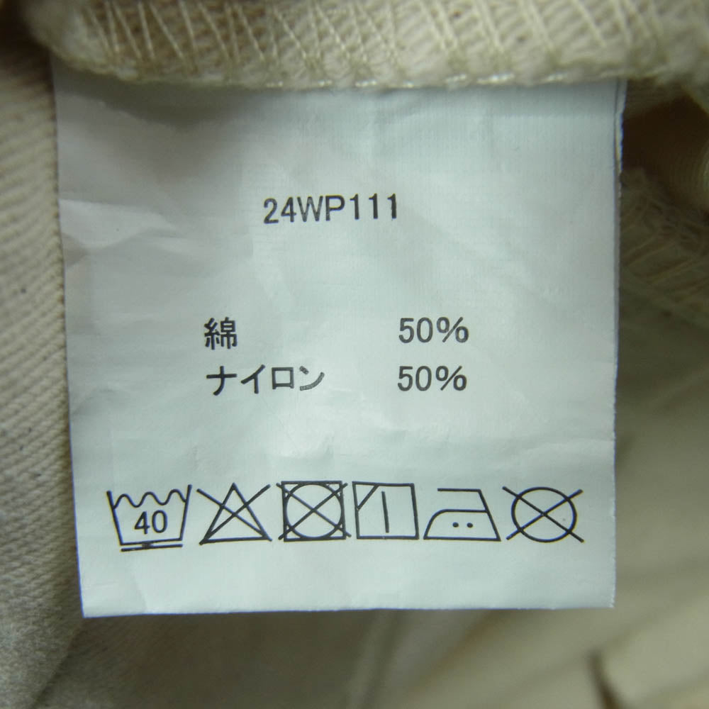 WAIPER ワイパー 24WP111 米軍 M-65 フィールド カーゴ パンツ 初期型 NATURAL コットン 中国製 ベージュ系 S【中古】