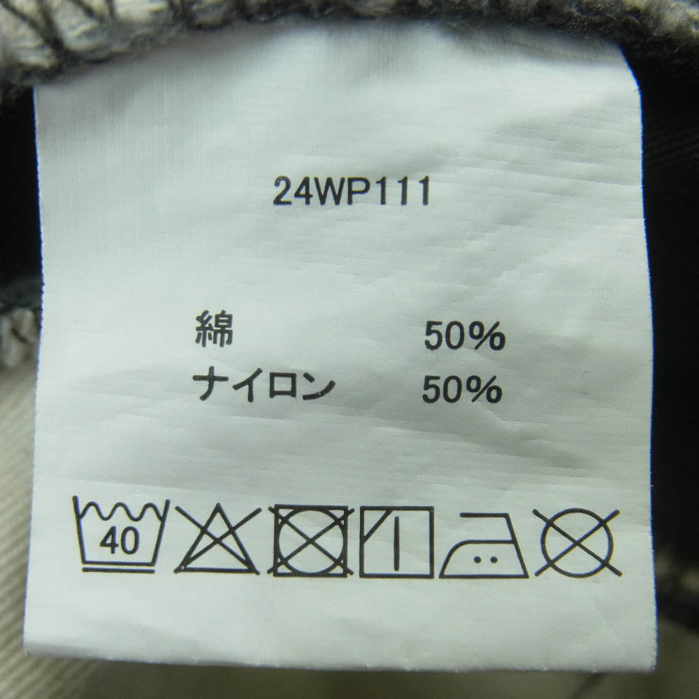 WAIPER ワイパー 24WP111 米軍 M-65 フィールド カーゴ パンツ 初期型 コットン ナイロン 中国製 チャコール系 S【中古】