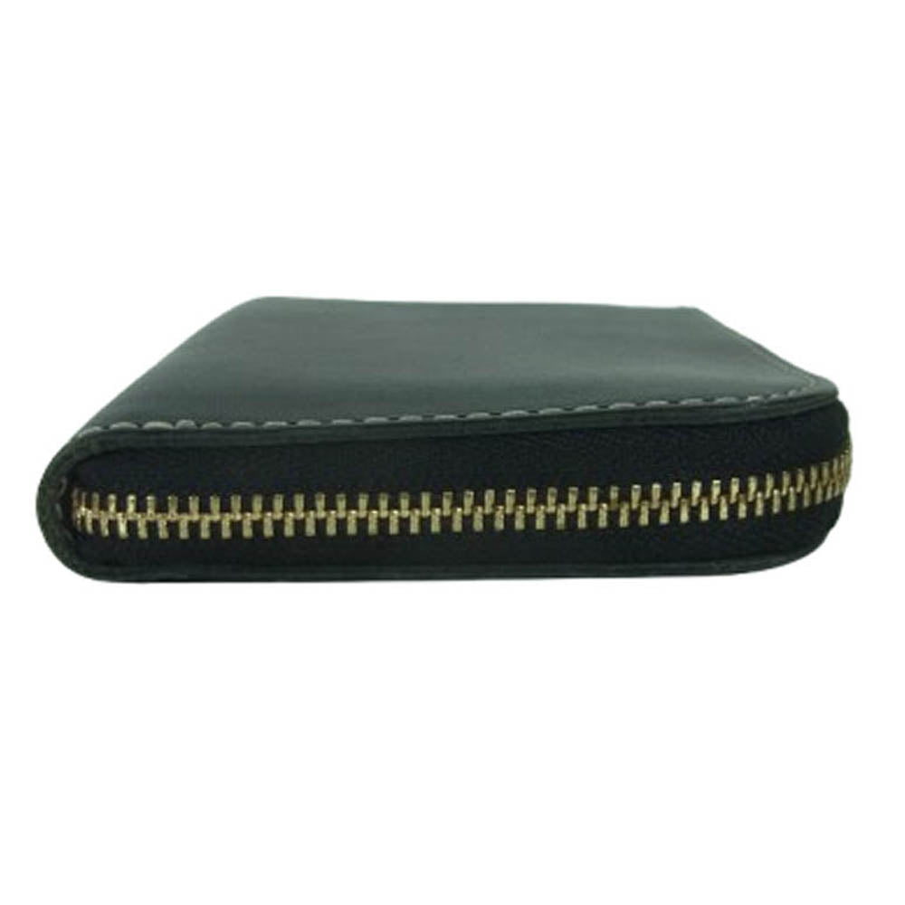 土屋鞄 ディアリオ ハンディ Lファスナー 財布 ブラック系【中古】