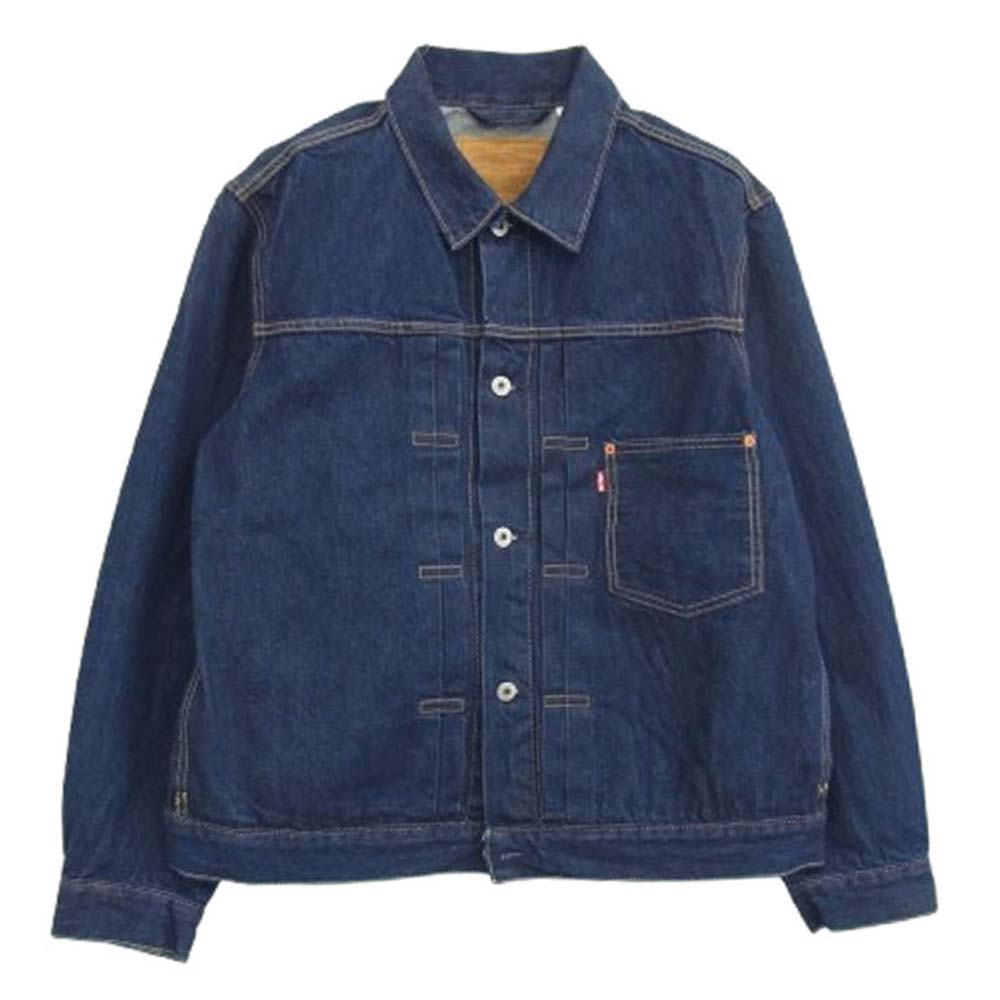 Levi's リーバイス a31740030 TYPE I トラッカージャケット セルビッジ デニムジャケット インディゴブルー系 L【中古】