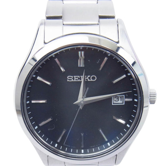 SEIKO セイコー SBPX147 ソーラー 腕時計 ウォッチ シルバー系 表記なし【中古】