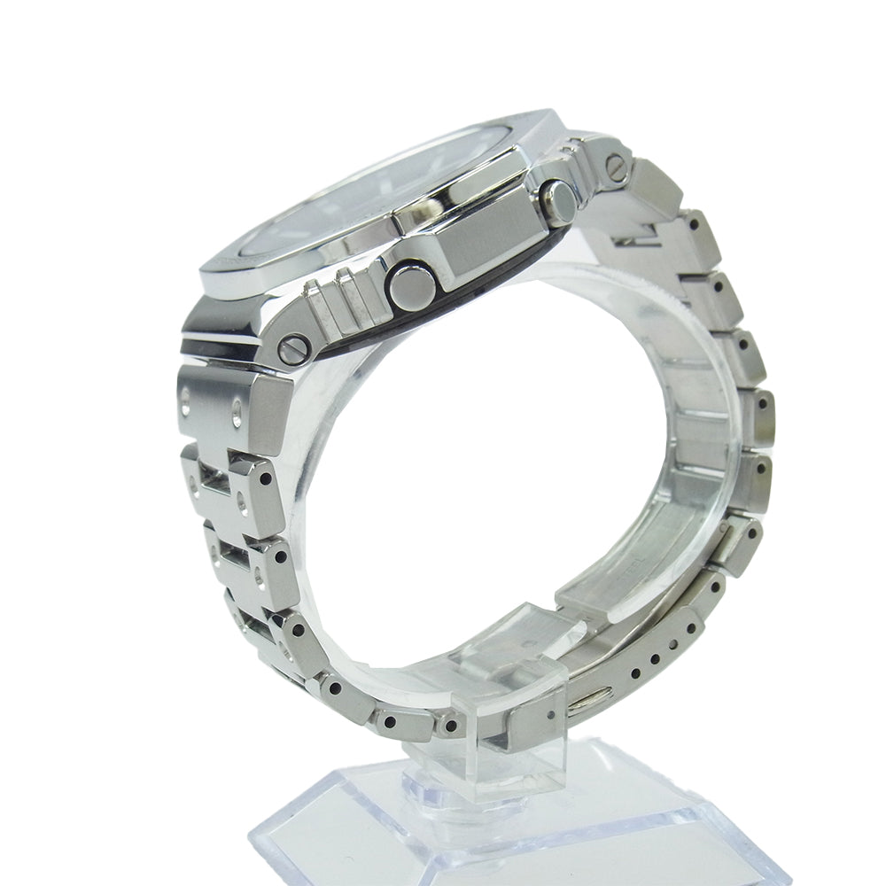 G-SHOCK ジーショック GM-B2100 フルメタル タフソーラー 腕時計 ウォッチ シルバー系【中古】