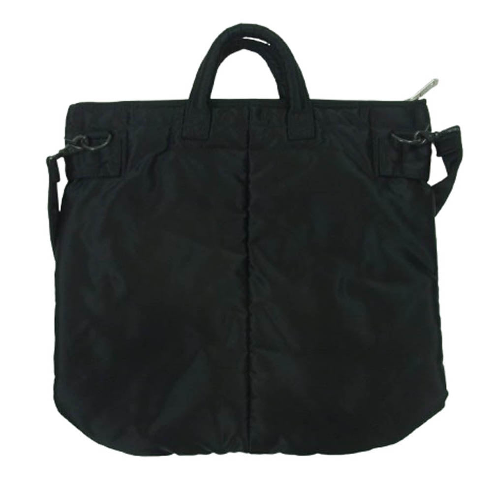 PORTER ポーター 622-19555 TANKER HELMET BAG タンカー 2way ショルダー ヘルメット バッグ ブラック系【美品】【中古】