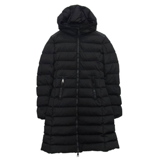 MONCLER モンクレール 18AW D20934936285 TALEVE タレヴ フーデッド ダウンコート ダウンジャケット ブラック系 00【中古】