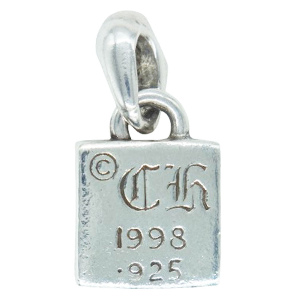 CHROME HEARTS クロムハーツ（原本無） FRAMED CH PLUS フレームド CHプラス チャーム ネックレス ペンダント トップ シルバー系 表記なし【中古】