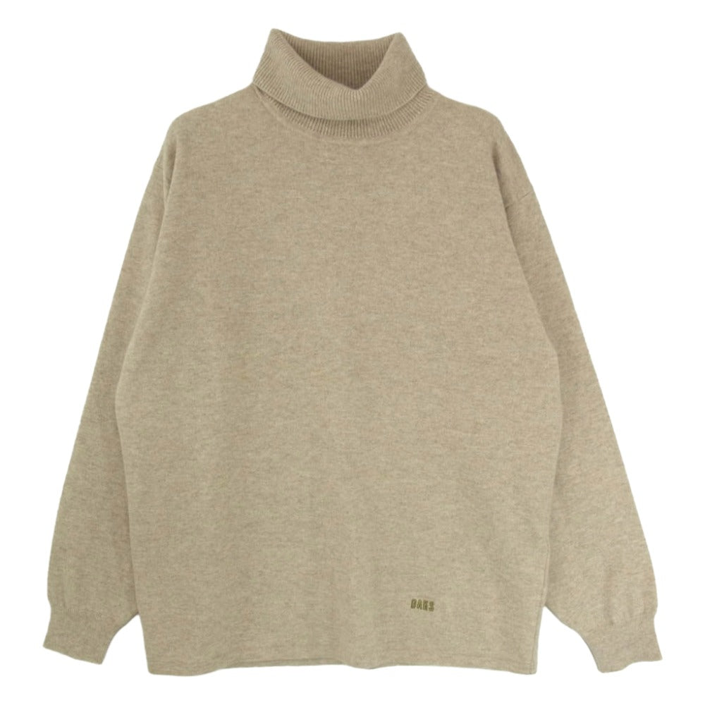 ダックスゴルフ カシミヤ ハイネック ニット セーター ベージュ系 L【中古】