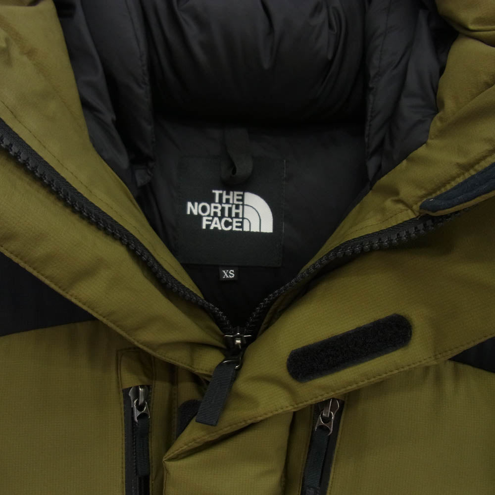 THE NORTH FACE ノースフェイス ND91710 BALTRO LIGHT JACKET GORE-TEX バルトロ ライト ゴアテックス ダウン ジャケット XS カーキ系 ブラック系 XS【中古】