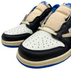NIKE AIR JORDAN ナイキ ジョーダン DM7866-140 フェイクバスターズ鑑定済 × Travis Scott トラヴィススコット × Fragment フラグメント Air Jordan 1 Low OG SP Military Blue AJ1 エアジョーダン ロー スニーカー ブラック系 ブルー系 26.5cm【新古品】【未使用】【中古】