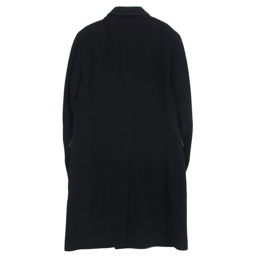 イーヴォ ダブル ロング コート ブラック系 46【中古】
