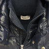 MONCLER モンクレール 19AW E20919416200 MAGLIONE TRICOT CARDIGAN ニット切替 ダウン ジャケット ダークネイビー系 M【中古】