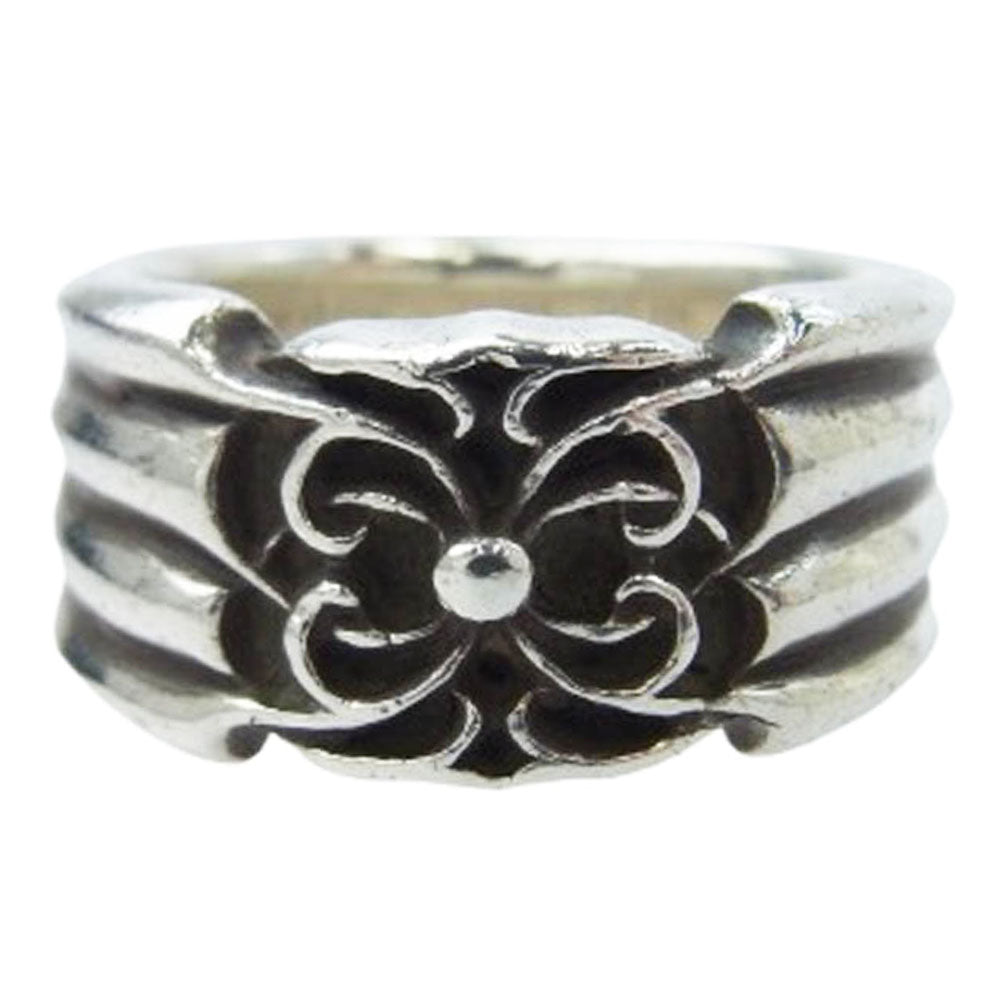 CHROME HEARTS クロムハーツ（原本無） SPIDER BAND スパイダー バンドリング シルバー系 19.5号【中古】
