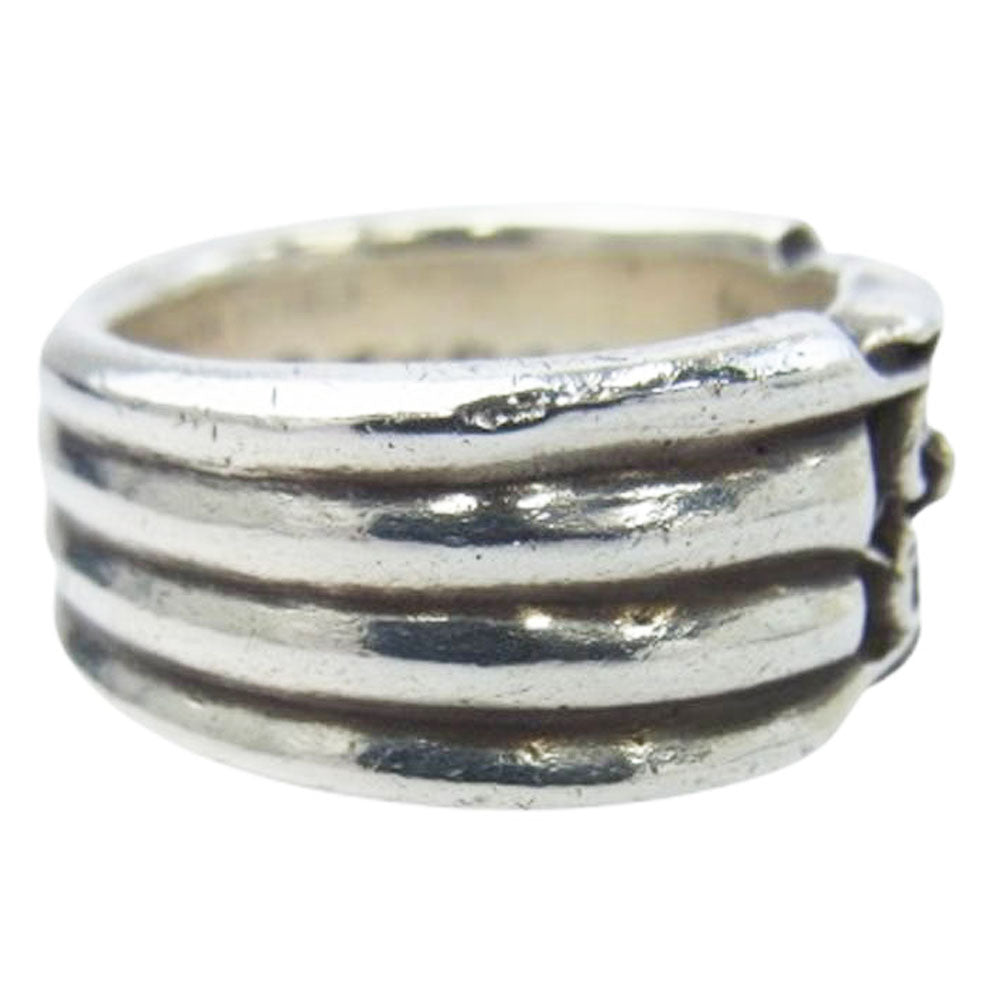 CHROME HEARTS クロムハーツ（原本無） SPIDER BAND スパイダー バンドリング シルバー系 19.5号【中古】