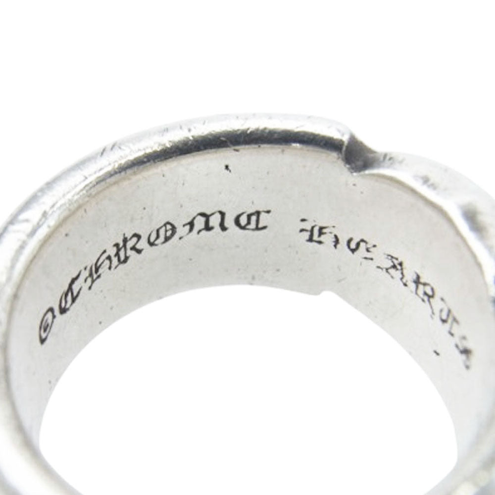 CHROME HEARTS クロムハーツ（原本無） SPIDER BAND スパイダー バンドリング シルバー系 19.5号【中古】
