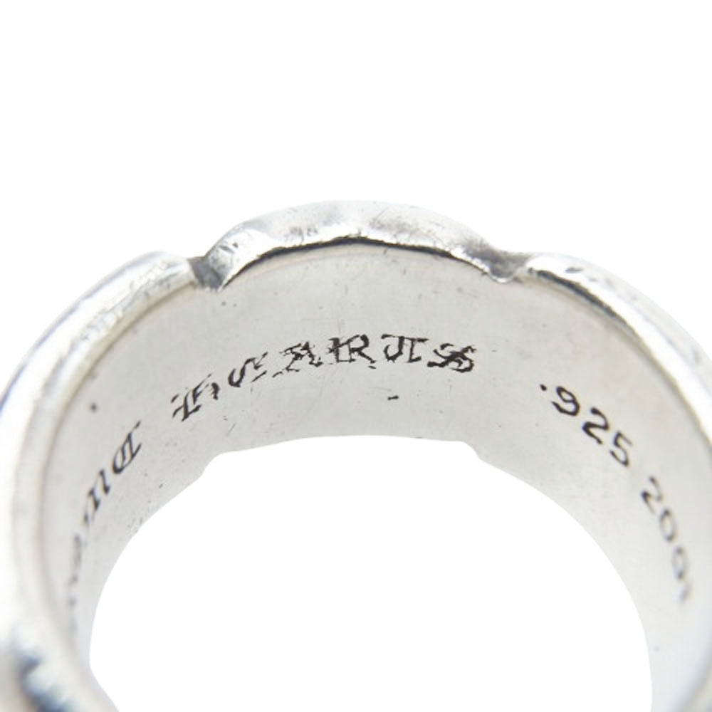 CHROME HEARTS クロムハーツ（原本無） SPIDER BAND スパイダー バンドリング シルバー系 19.5号【中古】