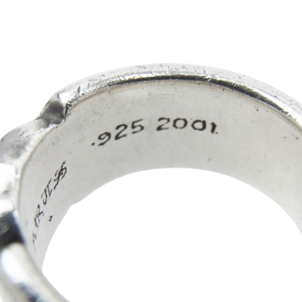CHROME HEARTS クロムハーツ（原本無） SPIDER BAND スパイダー バンドリング シルバー系 19.5号【中古】