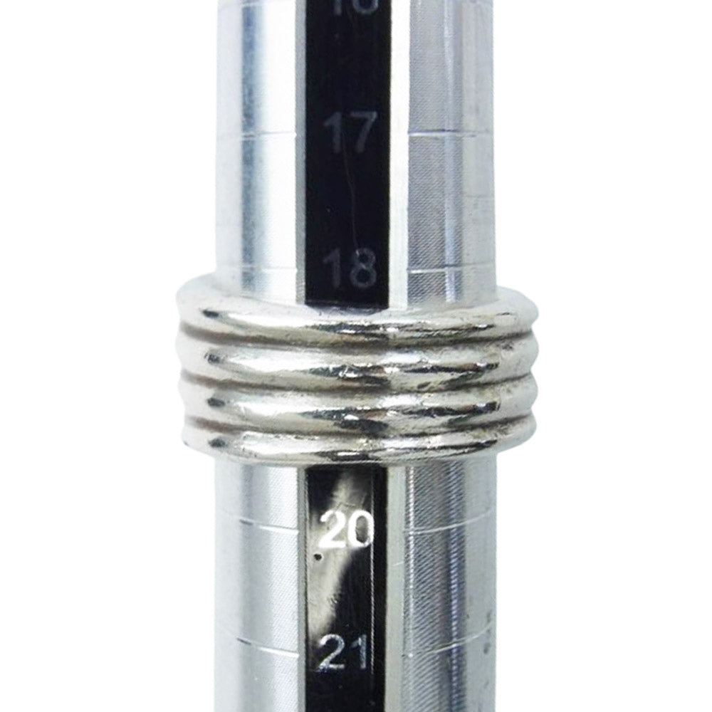 CHROME HEARTS クロムハーツ（原本無） SPIDER BAND スパイダー バンドリング シルバー系 19.5号【中古】