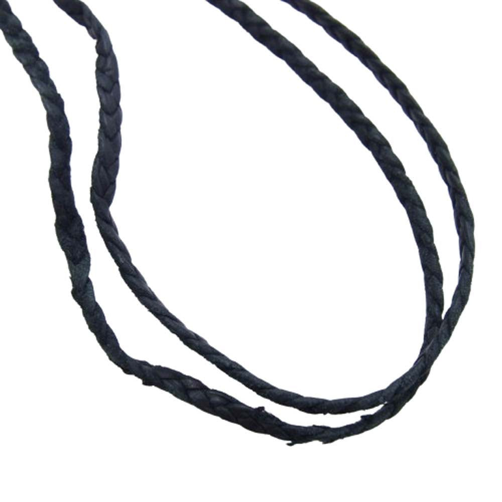 CHROME HEARTS クロムハーツ（原本無） FILIG CROSS-XSM LB フィリグリークロス XS レザーブレイド ネックレス【中古】