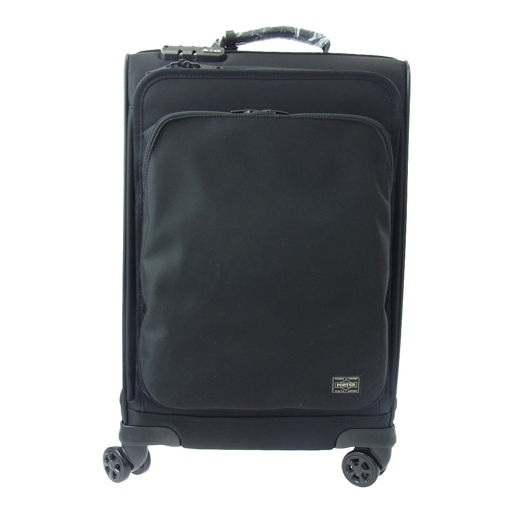 PORTER ポーター 655-17871 TIME TROLLEY BAG S タイム トロリーバッグ キャリーケース スーツケース ブラック系【新古品】【未使用】【中古】