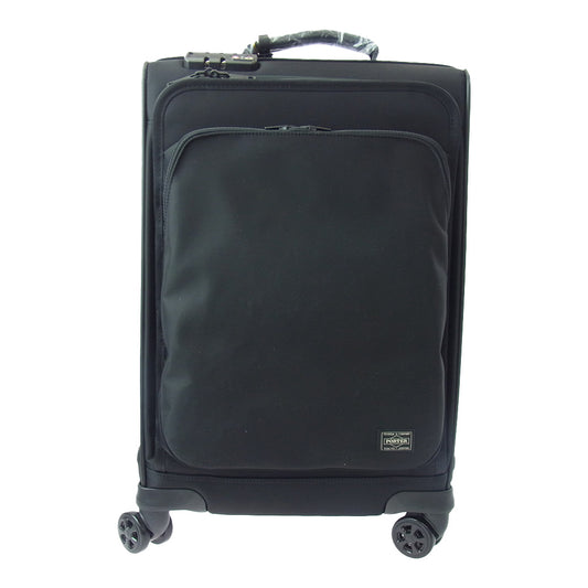 PORTER ポーター 655-17871 TIME TROLLEY BAG S タイム トロリーバッグ キャリーケース スーツケース ブラック系【新古品】【未使用】【中古】