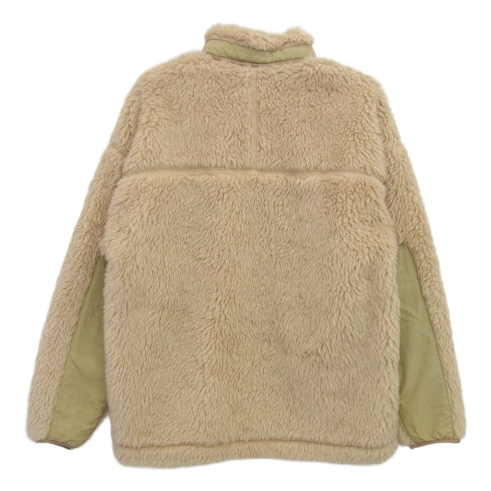 FIRST DOWN ファーストダウン 203-1510 ボア フリース ジャケット オフホワイト系 L【中古】