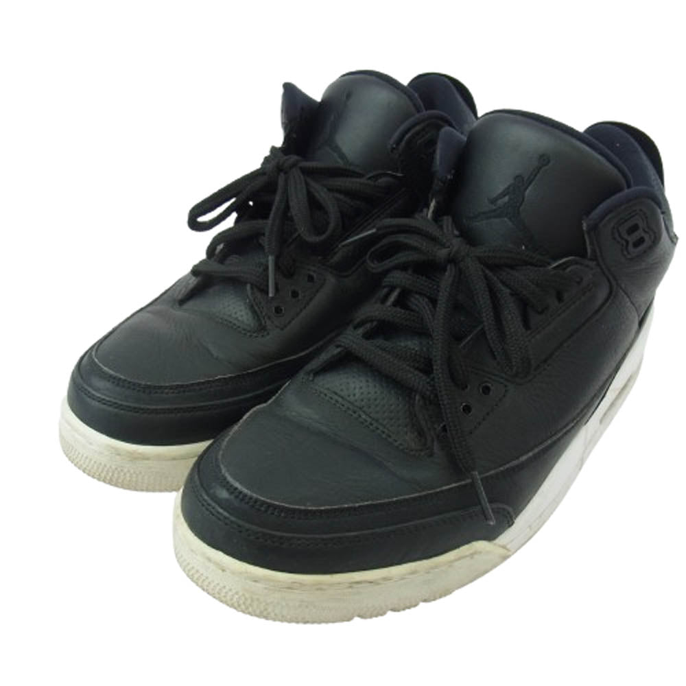 NIKE AIR JORDAN ナイキ ジョーダン 136064-020 Air Jordan 3 Retro Cyber Monday エアジョーダン3 レトロ サイバー マンデー ミッドカット スニーカー ブラック系 28cm【中古】