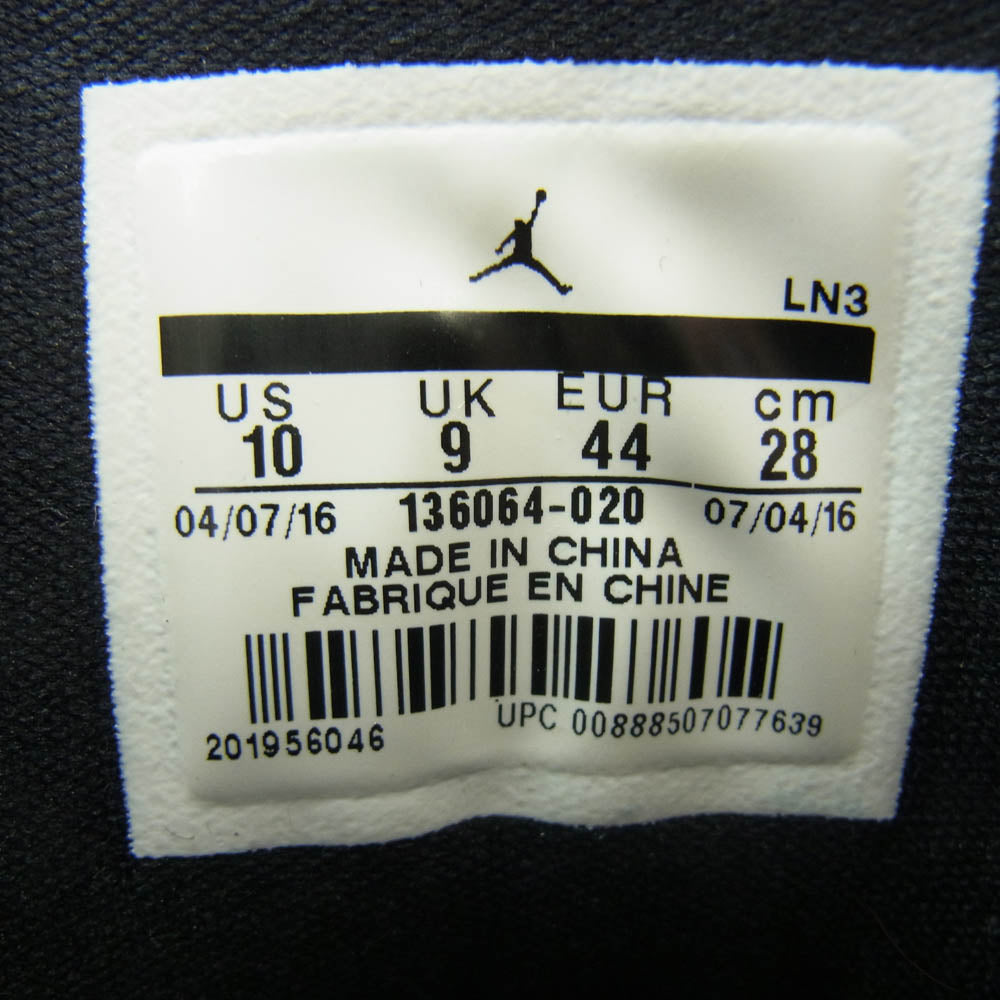 NIKE AIR JORDAN ナイキ ジョーダン 136064-020 Air Jordan 3 Retro Cyber Monday エアジョーダン3 レトロ サイバー マンデー ミッドカット スニーカー ブラック系 28cm【中古】