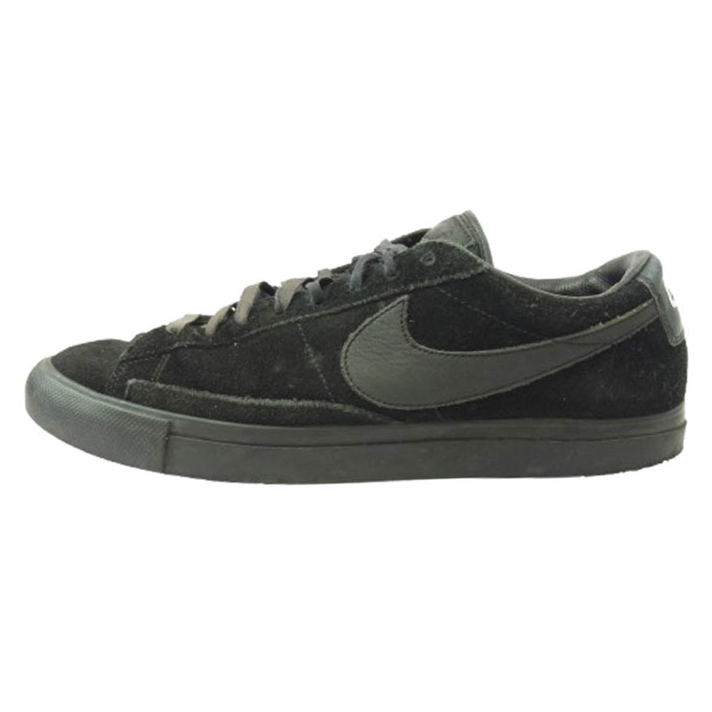 NIKE AIR JORDAN ナイキ ジョーダン 633699-009 × Comme des Garcons コムデギャルソン SB Blazer Low ブレーザー ロー スニーカー ブラック系 29cm【中古】