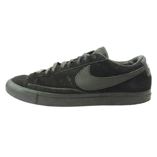 NIKE AIR JORDAN ナイキ ジョーダン 633699-009 × Comme des Garcons コムデギャルソン SB Blazer Low ブレーザー ロー スニーカー ブラック系 29cm【中古】