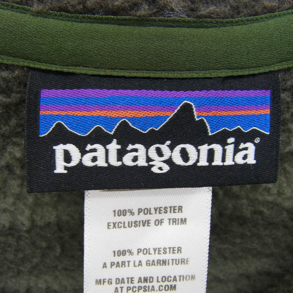 patagonia パタゴニア 13AW 25662 13年製 BETTER SWEATER HOODY ベターセーターフーディ フリース パーカー ジャケット カーキ系 M【中古】