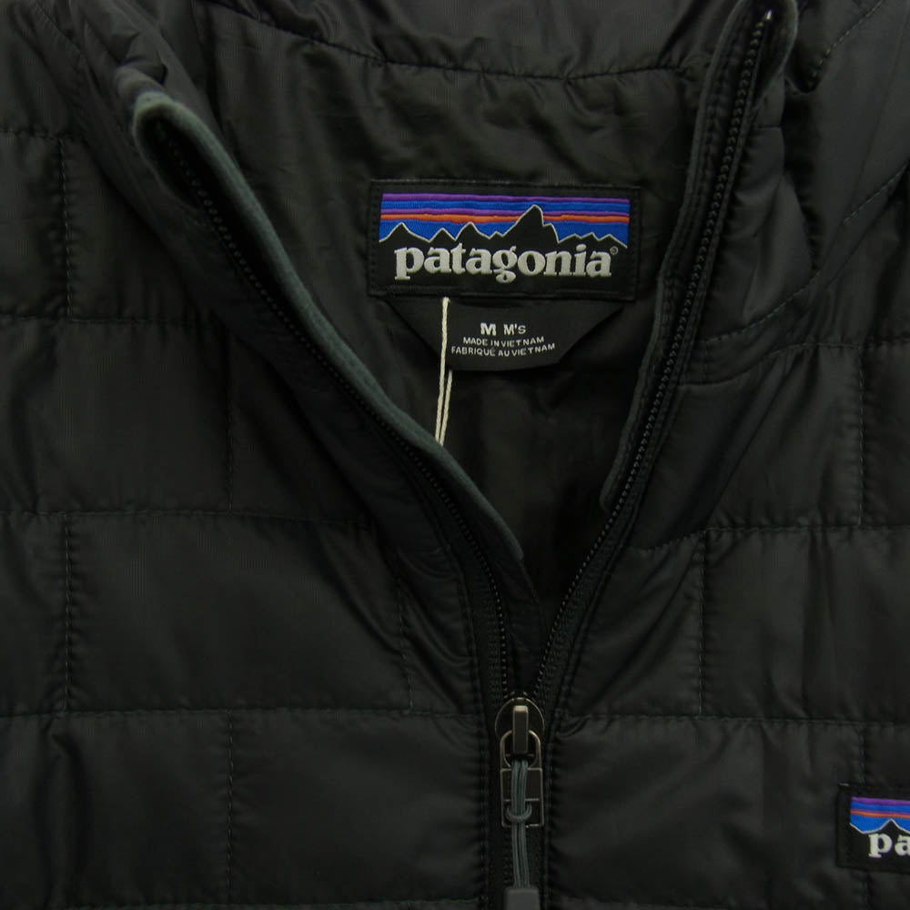 patagonia パタゴニア 24AW 84212 24AW NANO PUFF JACKET ナノ パフ ジャケット 中綿ジャケット ブラック系 M【新古品】【未使用】【中古】