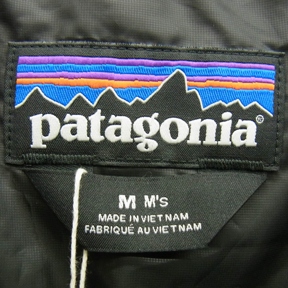 patagonia パタゴニア 24AW 84212 24AW NANO PUFF JACKET ナノ パフ ジャケット 中綿ジャケット ブラック系 M【新古品】【未使用】【中古】