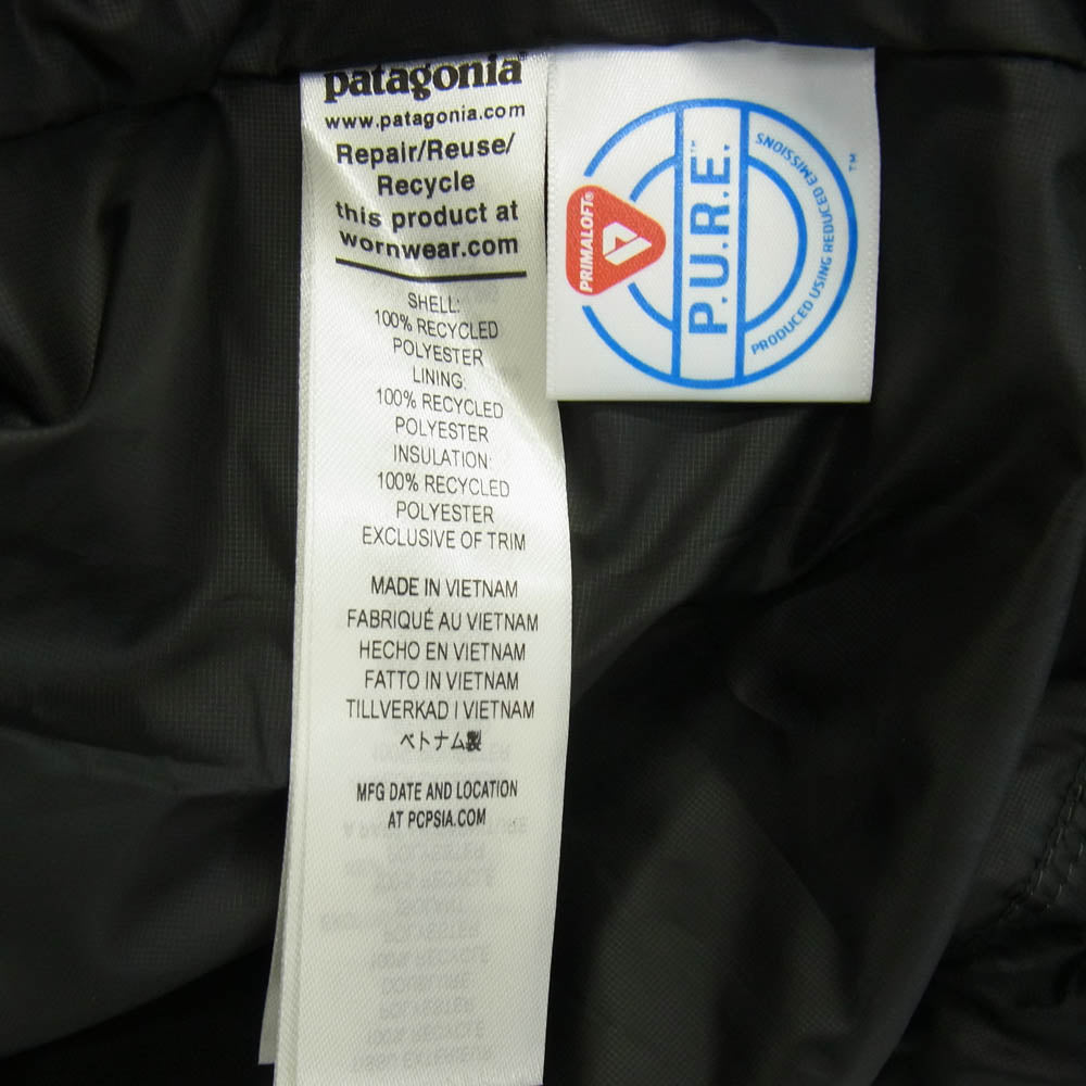 patagonia パタゴニア 24AW 84212 24AW NANO PUFF JACKET ナノ パフ ジャケット 中綿ジャケット ブラック系 M【新古品】【未使用】【中古】